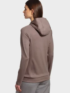 Hot Rewoolution AKINA - felpa 280 gr per donna in colore marrone