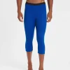 Hot Rewoolution ALAMAK - leggings in merino mesh 180 gr  per uomo in colore blu