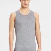 Discount Rewoolution ARCHES - intimo  in merino jersey 140 gr  per uomo in colore grigio