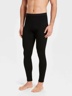 Clearance Rewoolution ARNEB - leggings in merino mesh 180 gr  per uomo in colore nero