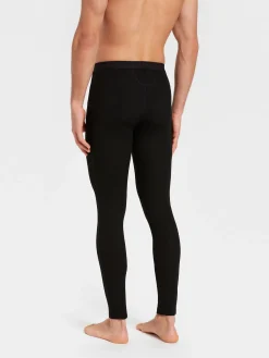 Clearance Rewoolution ARNEB - leggings in merino mesh 180 gr  per uomo in colore nero