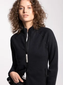 Discount Rewoolution ASPIRING - felpa 280 gr per donna in colore nero