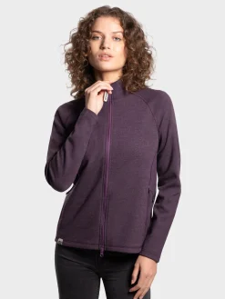 Discount Rewoolution ASPIRING - felpa 280 gr per donna in colore viola