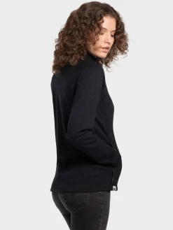 Discount Rewoolution ASPIRING - felpa 280 gr per donna in colore nero