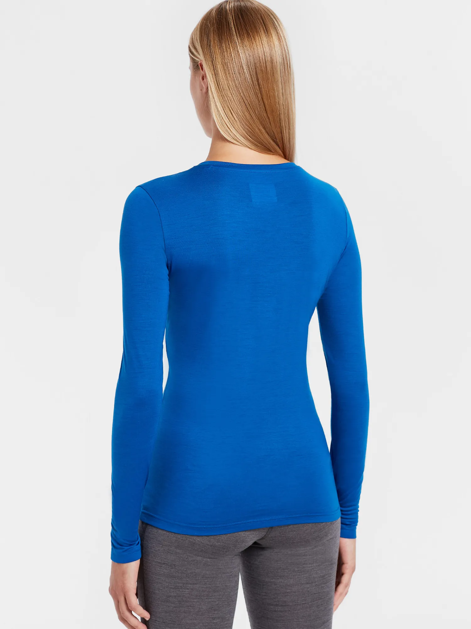 Fashion Rewoolution BERRY - t-shirt in merino jersey 140 gr per donna in colore blu