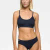Discount Rewoolution BRA - intimo  in merino jersey 140 gr  per donna in colore blu