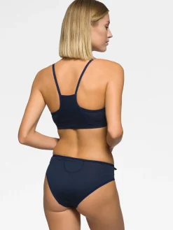 Discount Rewoolution BRA - intimo  in merino jersey 140 gr  per donna in colore blu