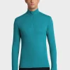 Hot Rewoolution CASTOR - felpa in merino mesh 180 gr  per uomo in colore verde