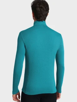 Hot Rewoolution CASTOR - felpa in merino mesh 180 gr  per uomo in colore verde