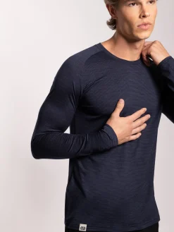 Clearance Rewoolution DAMPIER - t-shirt 140 gr per uomo in colore blu