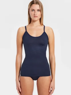 Online Rewoolution DREW - intimo  in merino jersey 140 gr  per donna in colore blu