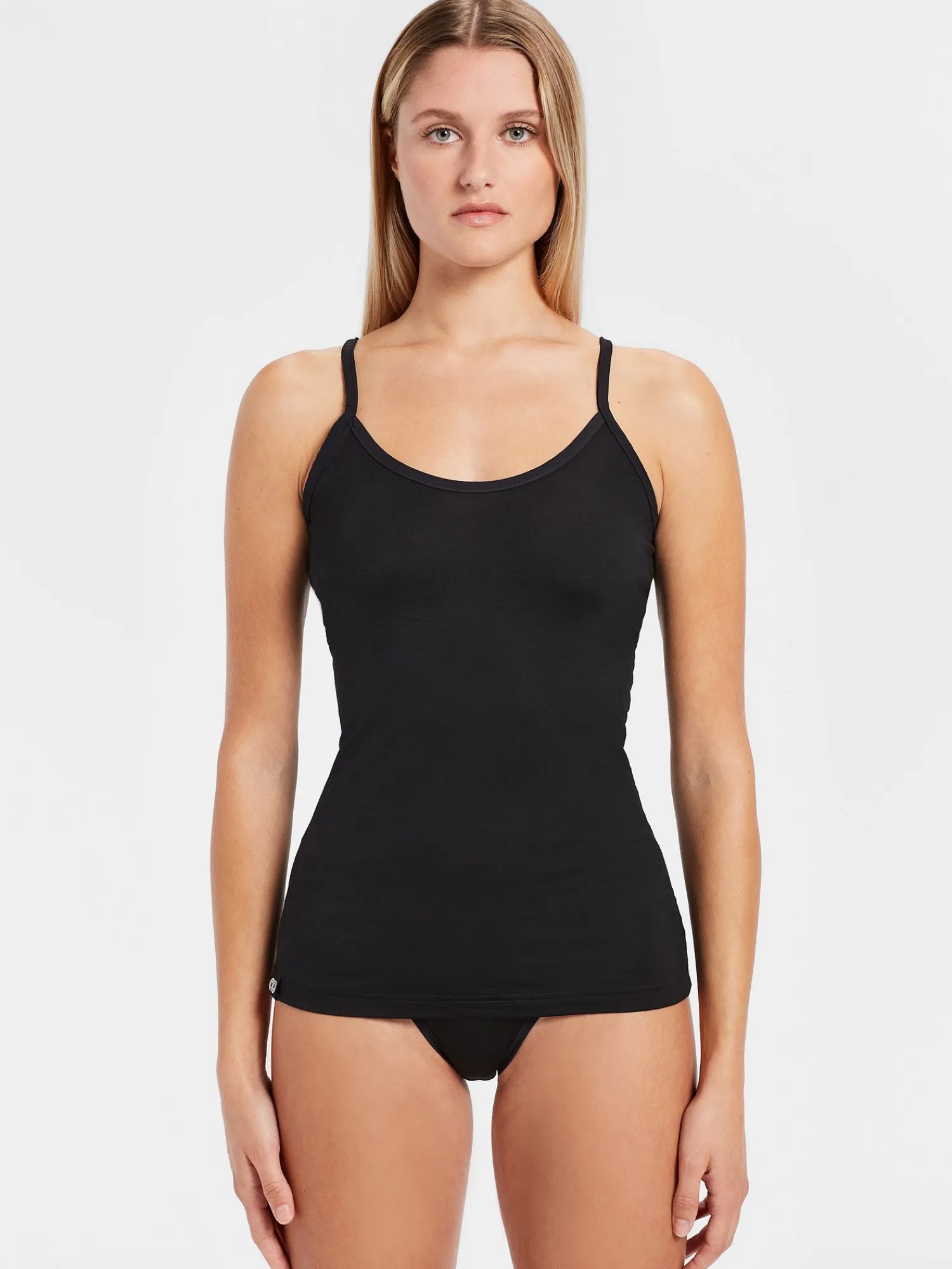 New Rewoolution DREW - intimo in merino jersey 140 gr per donna in colore nero
