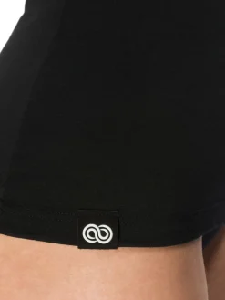 New Rewoolution DREW - intimo in merino jersey 140 gr per donna in colore nero