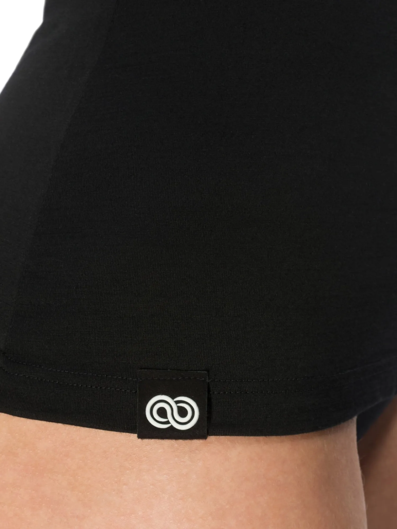 New Rewoolution DREW - intimo in merino jersey 140 gr per donna in colore nero
