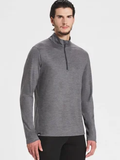 Hot Rewoolution FAKIE - felpa in merino jersey 190 gr per uomo in colore grigio