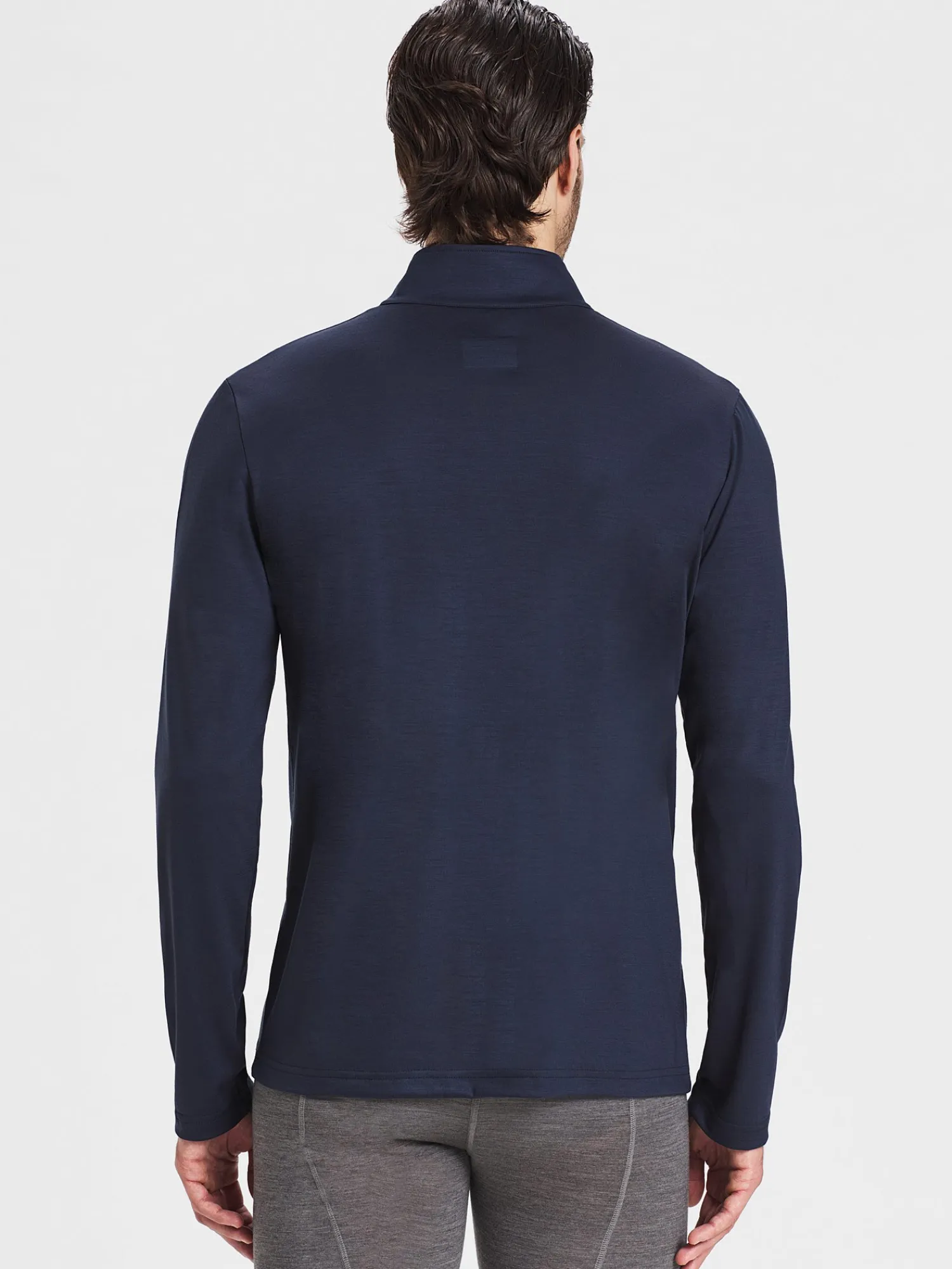Best Rewoolution FAKIE - felpa in merino jersey 190 gr per uomo in colore blu