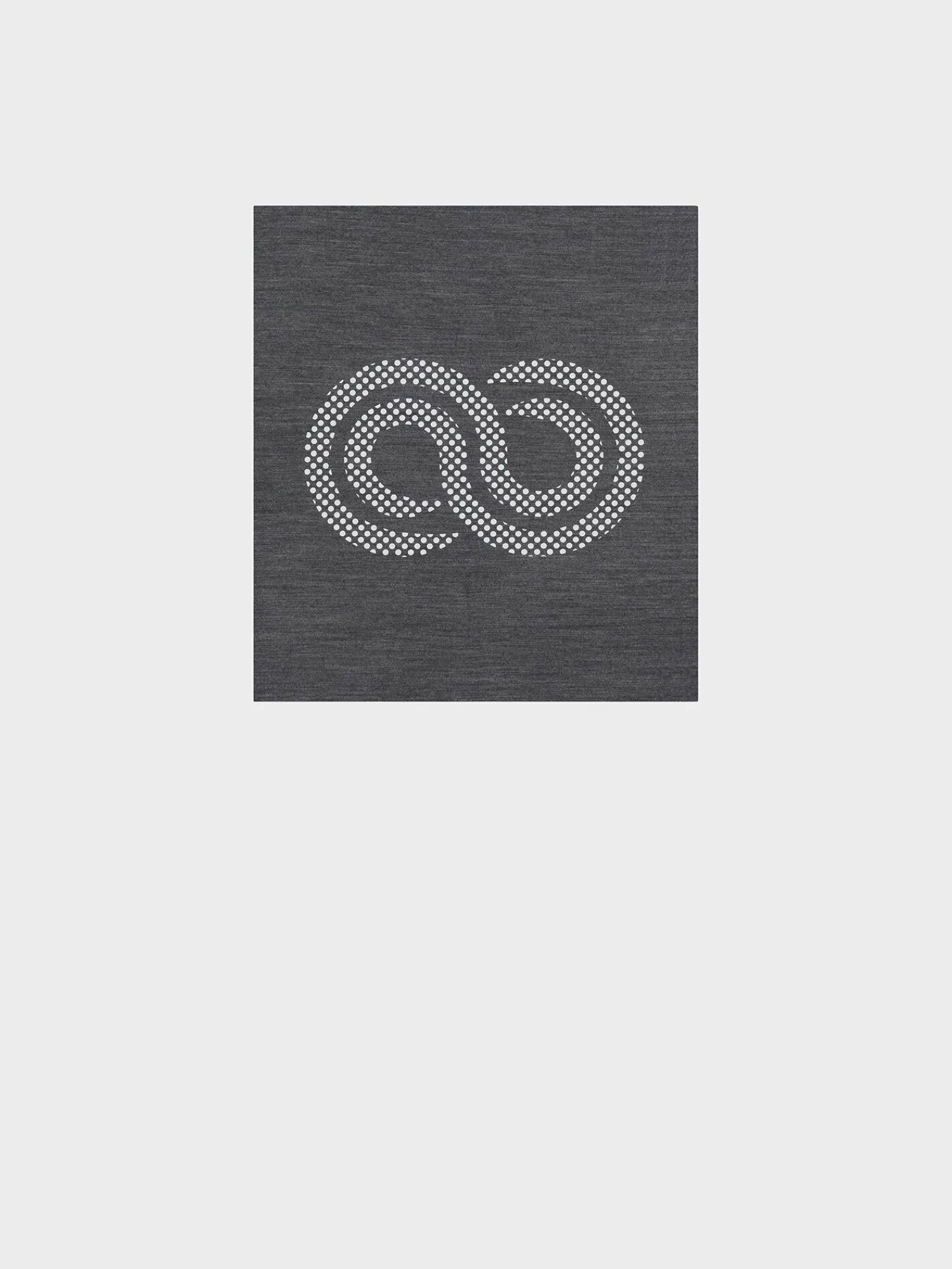 Online Rewoolution FAREO - accessorio in merino jersey 190 gr per uomo in colore grigio