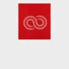 Outlet Rewoolution FAREO - accessorio in merino jersey 190 gr per uomo in colore rosso