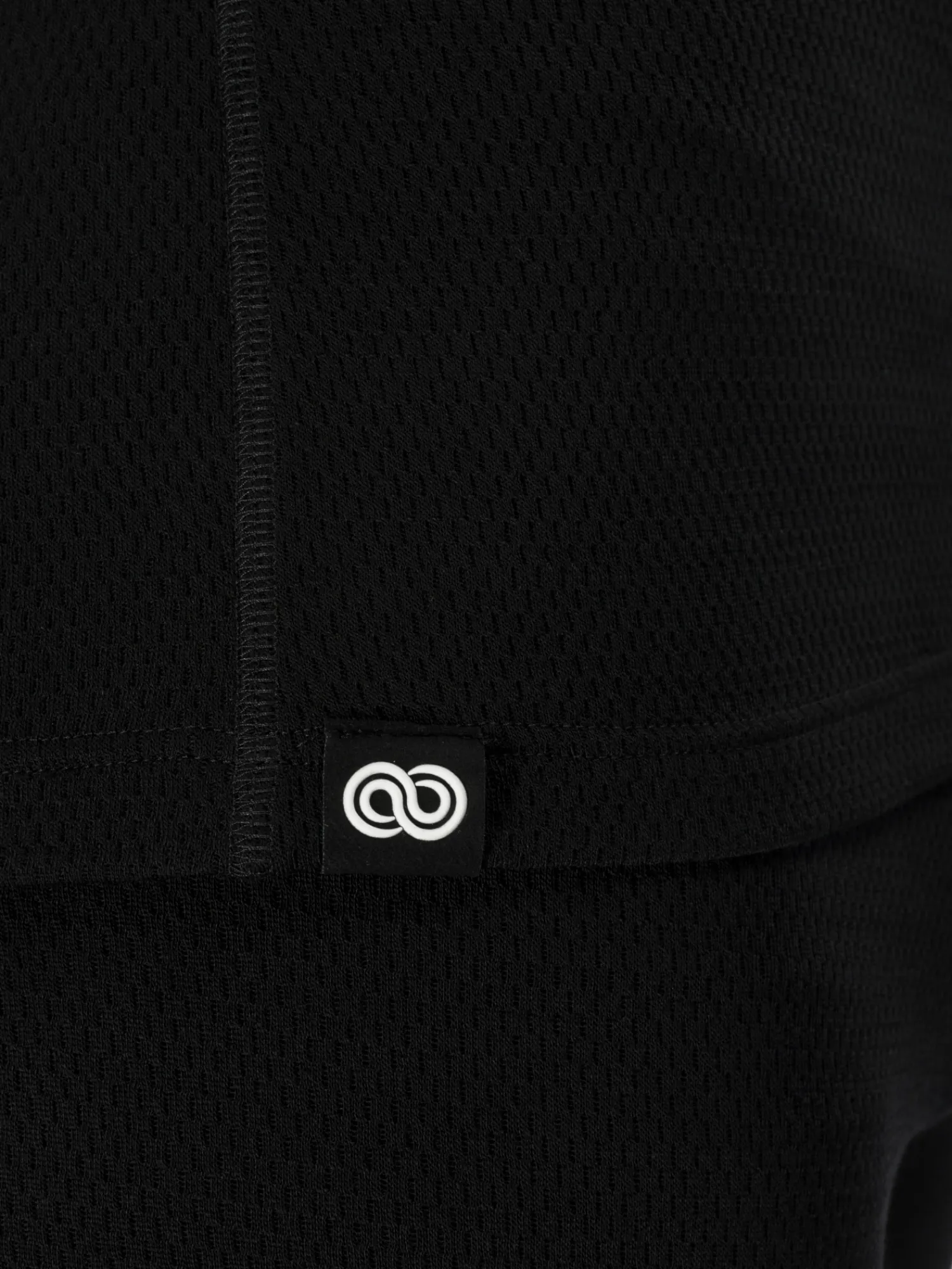 Discount Rewoolution FURUD - t-shirt in merino mesh 180 gr per uomo in colore nero
