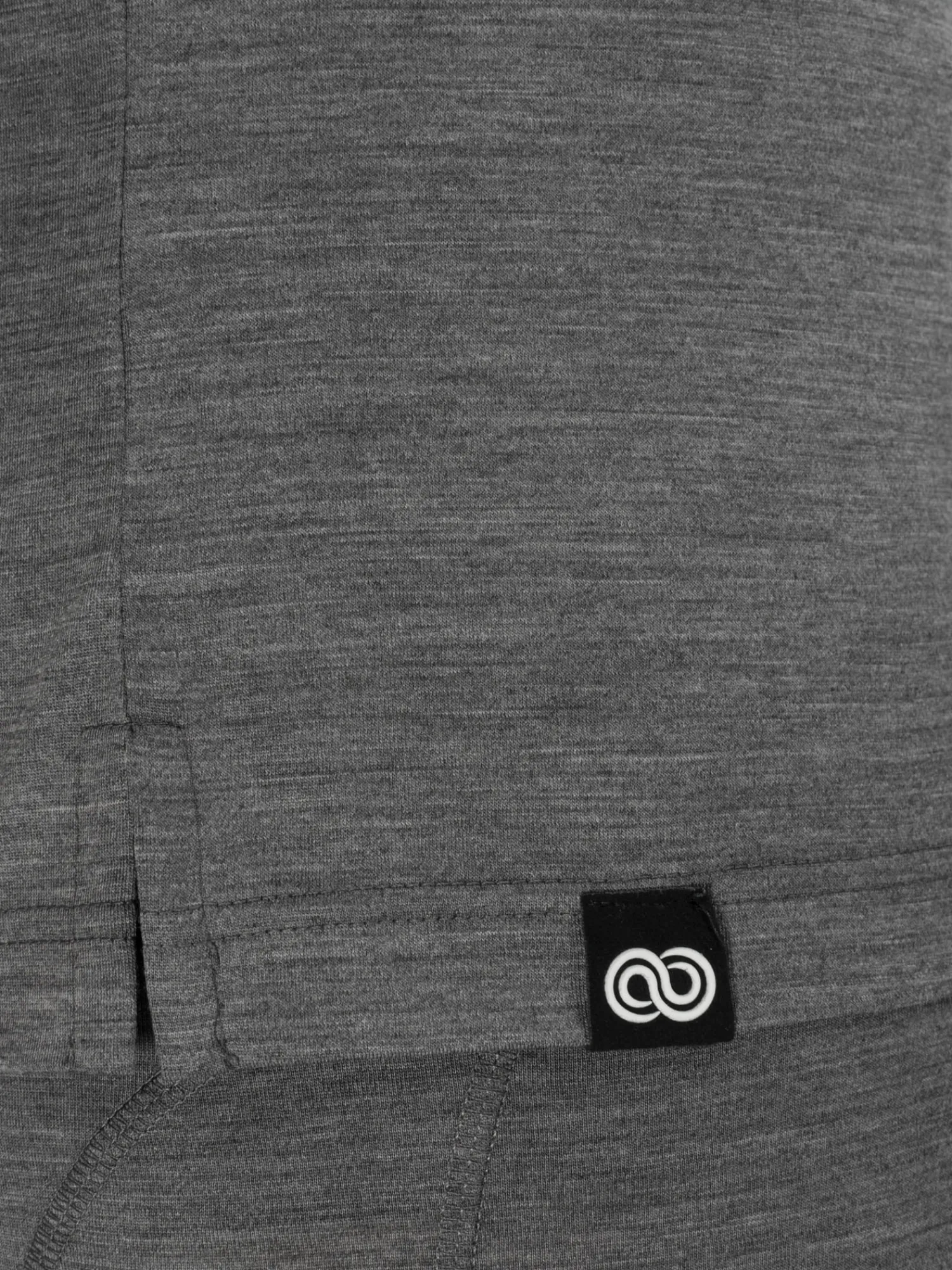 Outlet Rewoolution GRAB - t-shirt in merino jersey 140 gr per uomo in colore grigio
