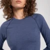 Fashion Rewoolution GRAHAM - t-shirt 210 gr per donna in colore blu