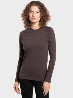 Clearance Rewoolution GRAHAM - t-shirt 210 gr per donna in colore marrone