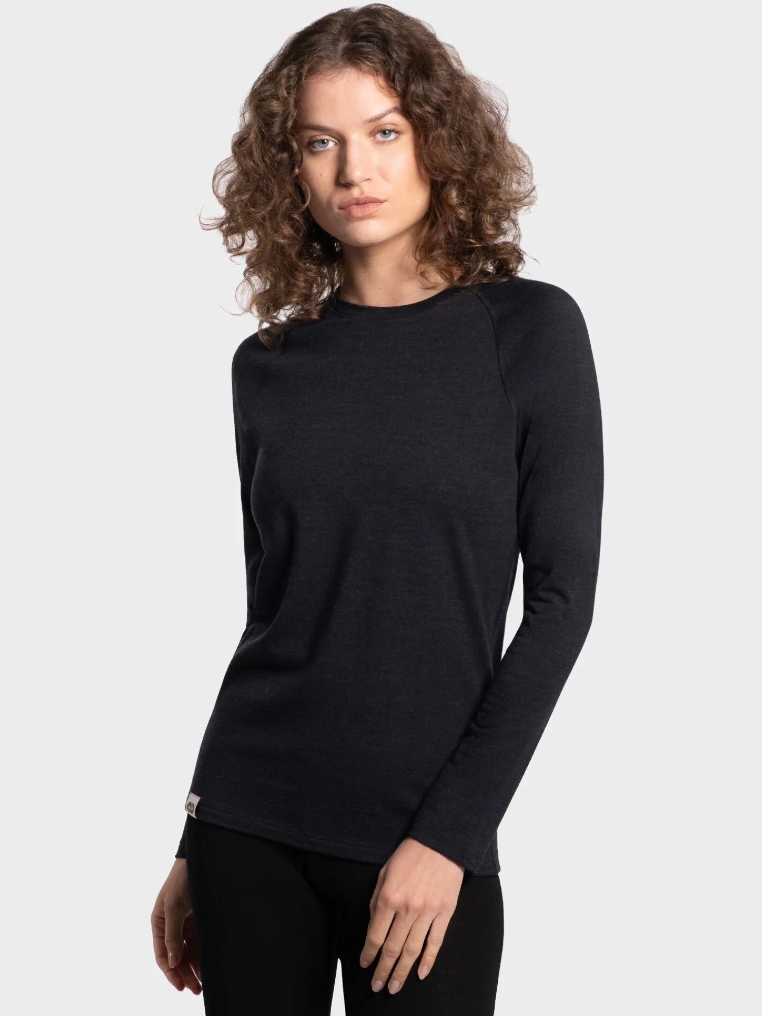 New Rewoolution GRAHAM - t-shirt 210 gr per donna in colore nero