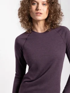 Online Rewoolution GRAHAM - t-shirt 210 gr per donna in colore viola