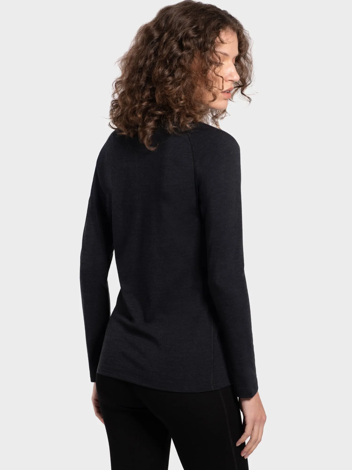 New Rewoolution GRAHAM - t-shirt 210 gr per donna in colore nero