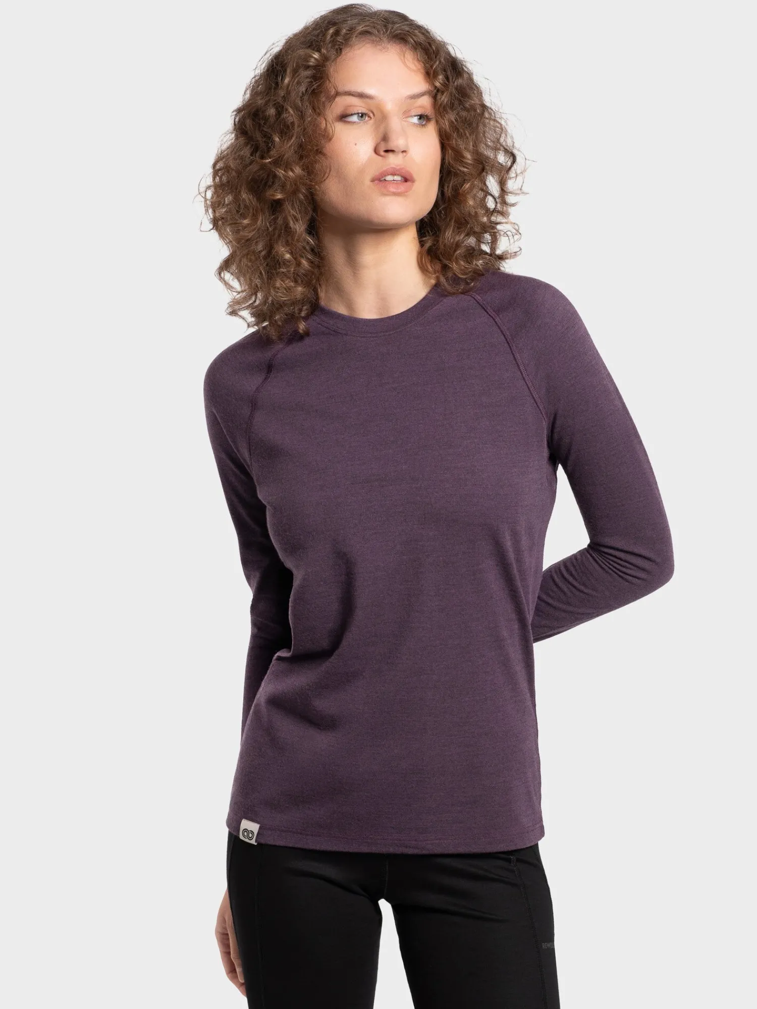 Online Rewoolution GRAHAM - t-shirt 210 gr per donna in colore viola