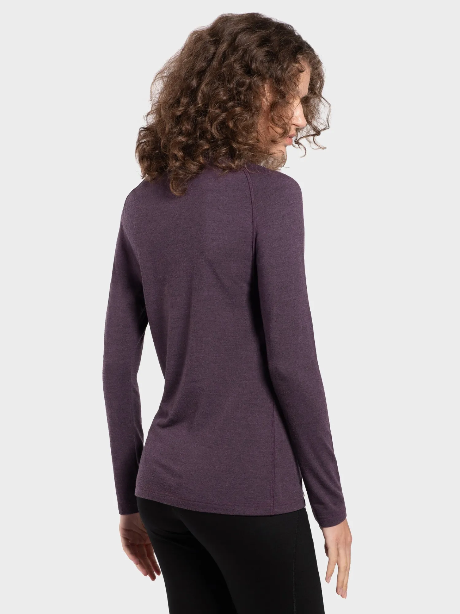 Online Rewoolution GRAHAM - t-shirt 210 gr per donna in colore viola