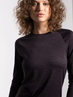 Outlet Rewoolution HAAST - t-shirt 140 gr per donna in colore viola