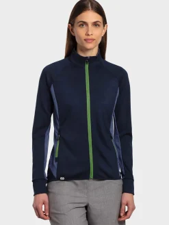 Outlet Rewoolution HANA - felpa 280 gr per donna in colore blu