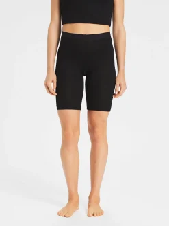 Best Rewoolution HELLA - leggings in merino mesh 180 gr per donna in colore nero