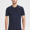 Best Rewoolution HERO - t-shirt in merino jersey 140 gr per uomo in colore blu