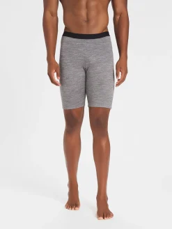 Hot Rewoolution HOFN - leggings in merino mesh 180 gr per uomo in colore grigio
