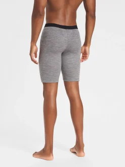 Hot Rewoolution HOFN - leggings in merino mesh 180 gr per uomo in colore grigio