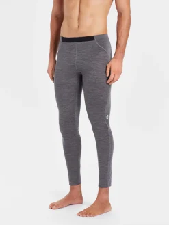 Sale Rewoolution JOHNNY - leggings in merino jersey 140 gr per uomo in colore grigio