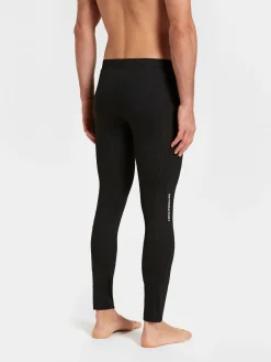 Online Rewoolution JOHNNY - leggings in merino jersey 140 gr  per uomo in colore nero