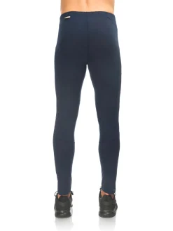 New Rewoolution JOHNNY - leggings in merino jersey 140 gr per uomo in colore blu