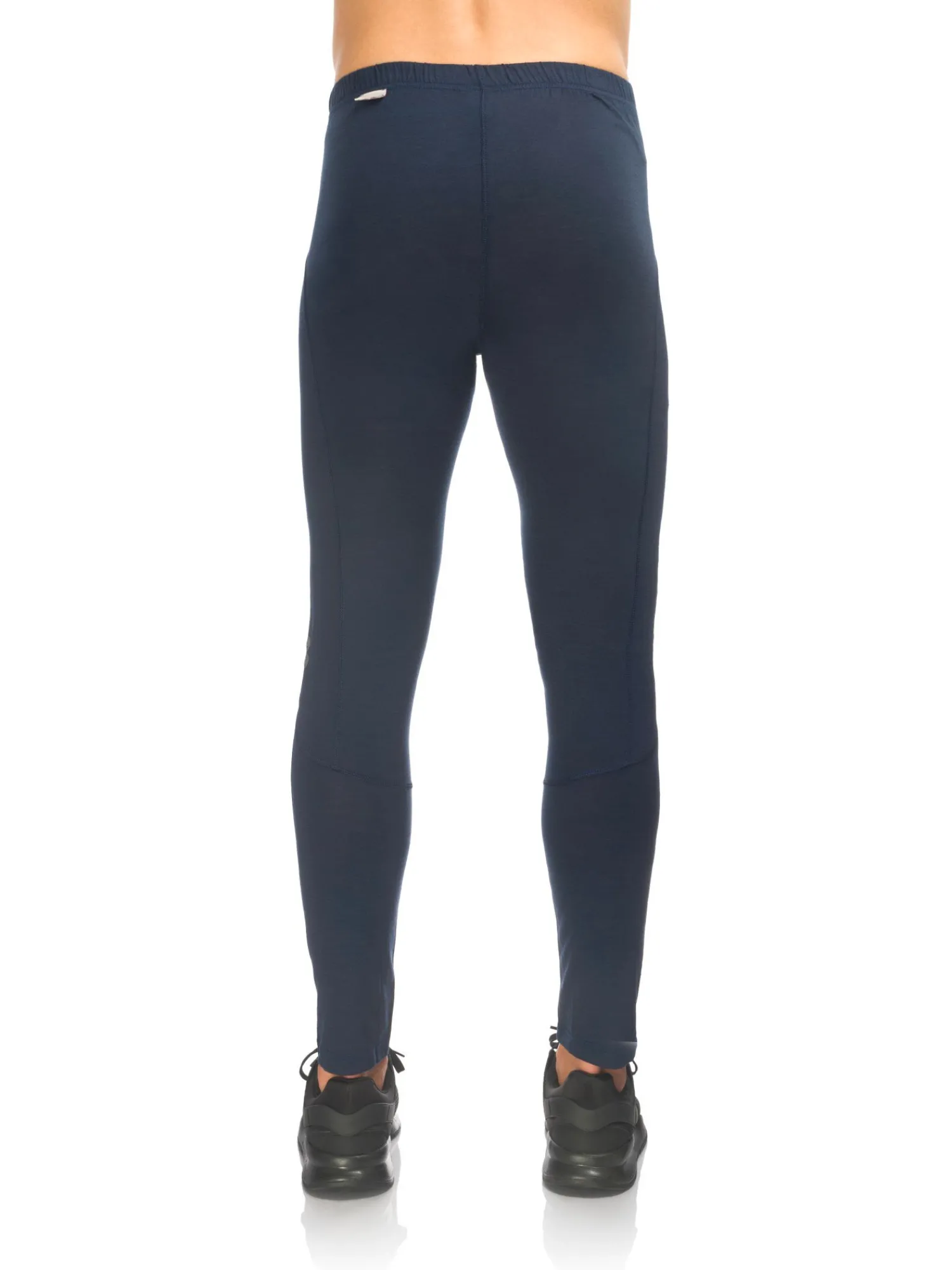 New Rewoolution JOHNNY - leggings in merino jersey 140 gr per uomo in colore blu