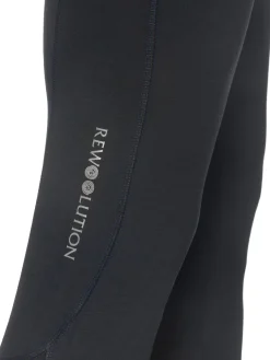 New Rewoolution JOHNNY - leggings in merino jersey 140 gr per uomo in colore blu