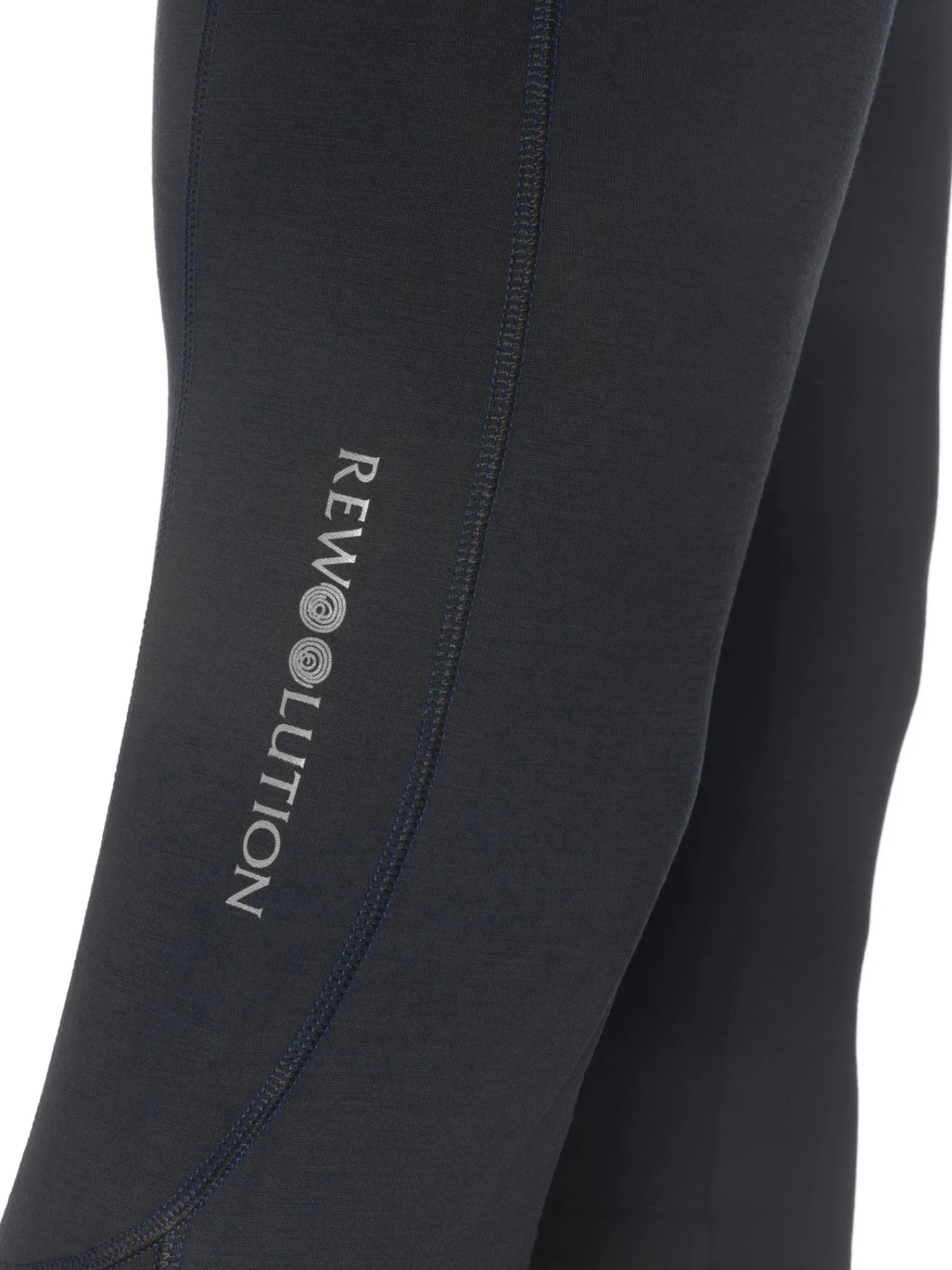 New Rewoolution JOHNNY - leggings in merino jersey 140 gr per uomo in colore blu