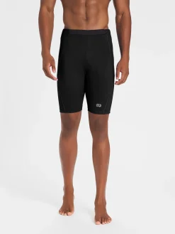 Outlet Rewoolution KEID - leggings in merino jersey 190 gr per uomo in colore nero