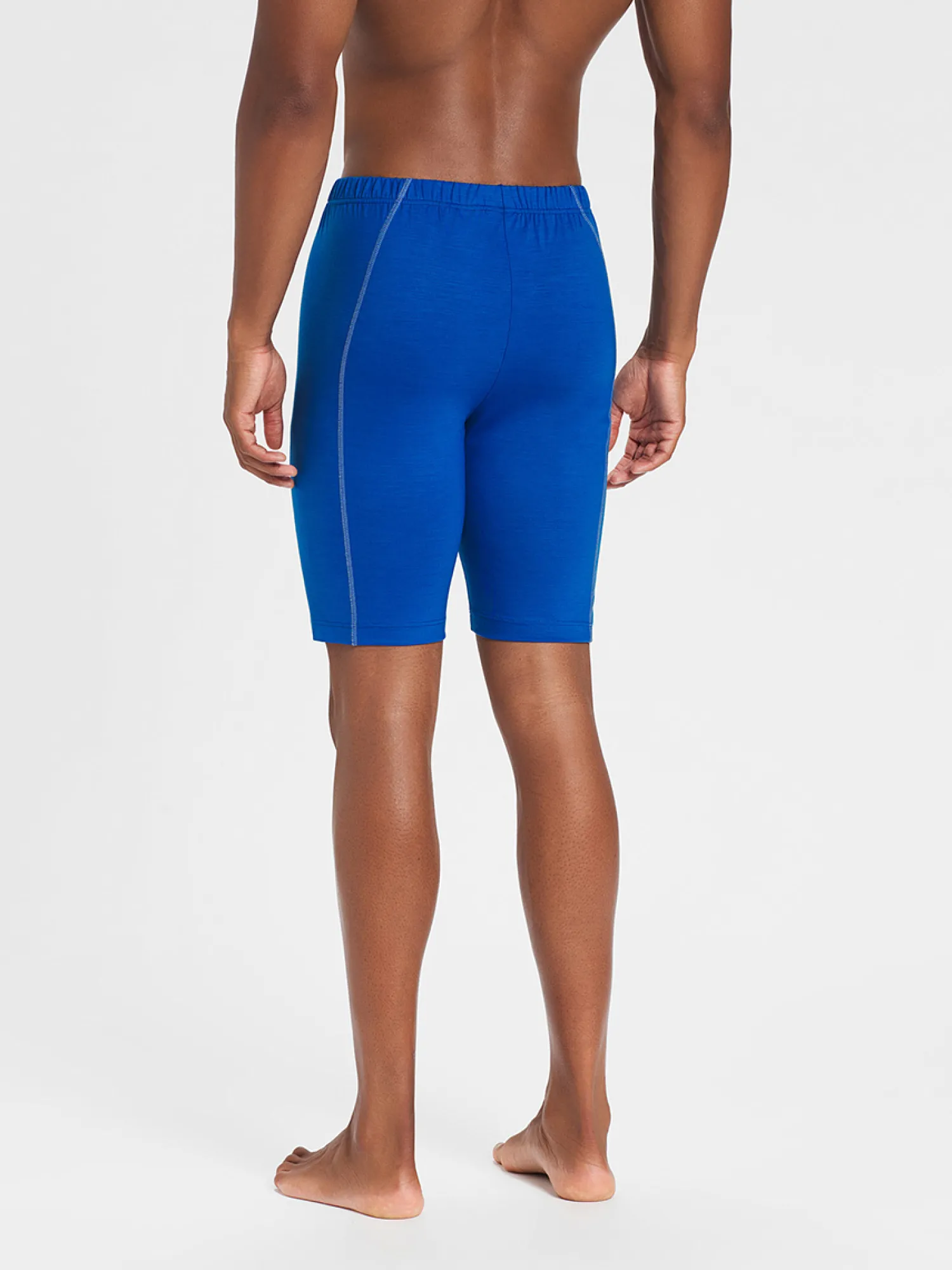 Online Rewoolution KEID - leggings in merino jersey 190 gr per uomo in colore blu