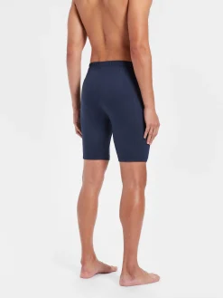 Fashion Rewoolution KEID - leggings in merino jersey 190 gr per uomo in colore blu