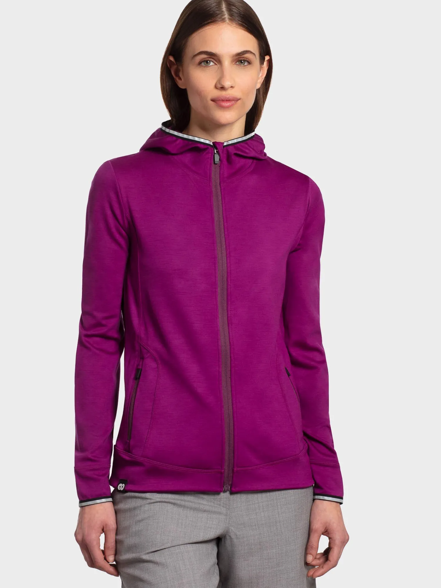 New Rewoolution LARU - felpa 280 gr per donna in colore viola