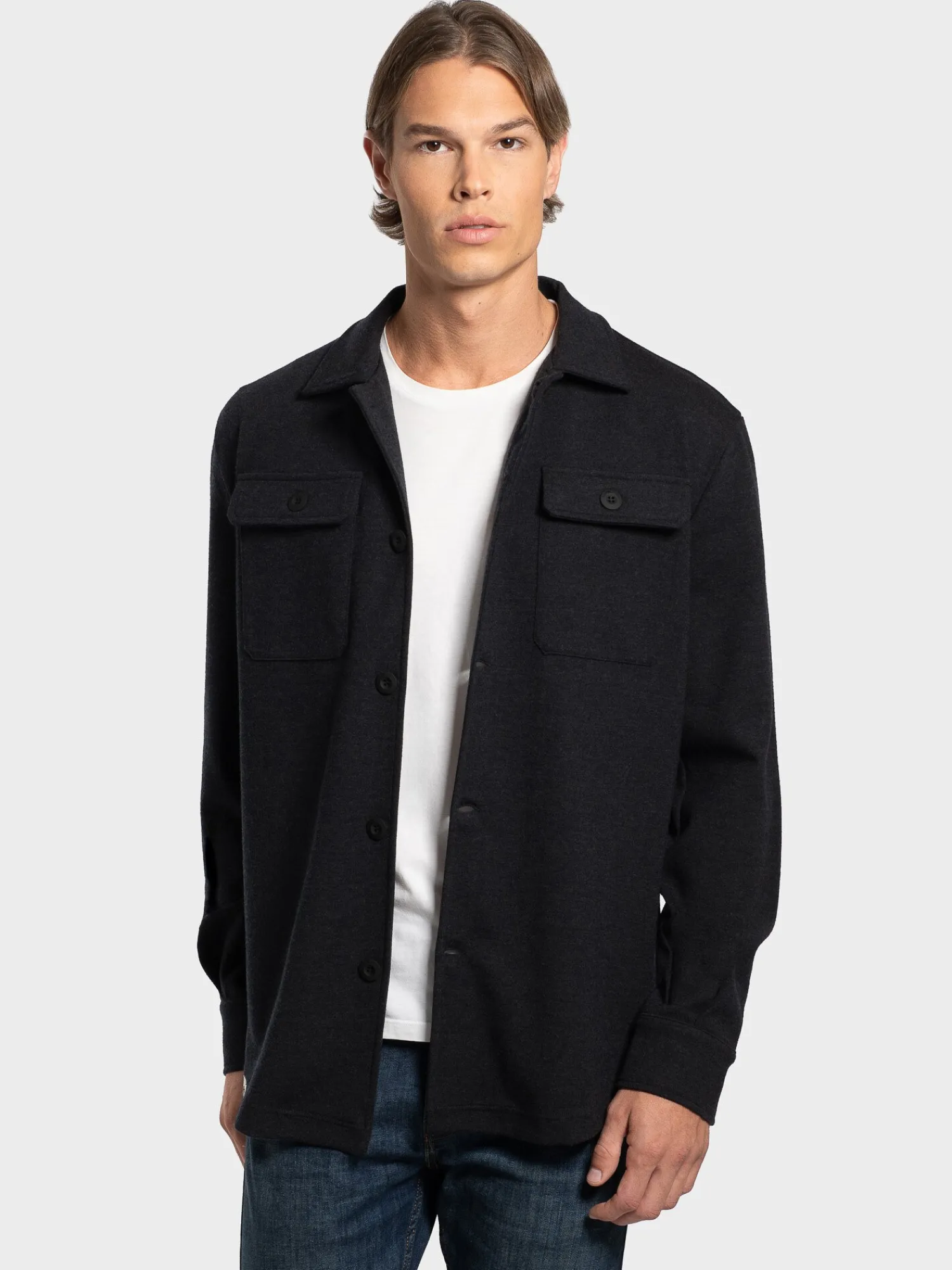 Sale Rewoolution LENDENFELD - polo 280 gr per uomo in colore nero