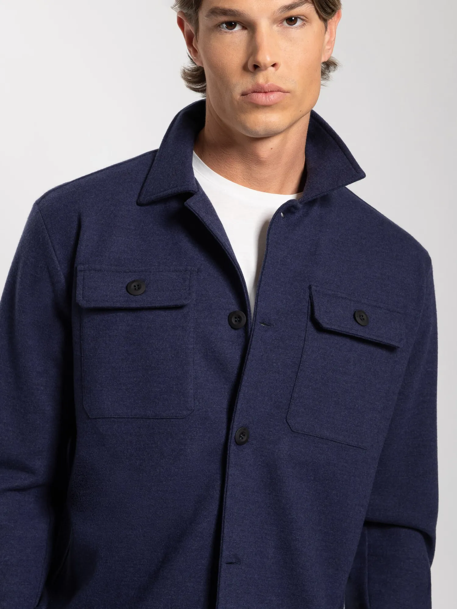 Online Rewoolution LENDENFELD - polo 280 gr per uomo in colore blu
