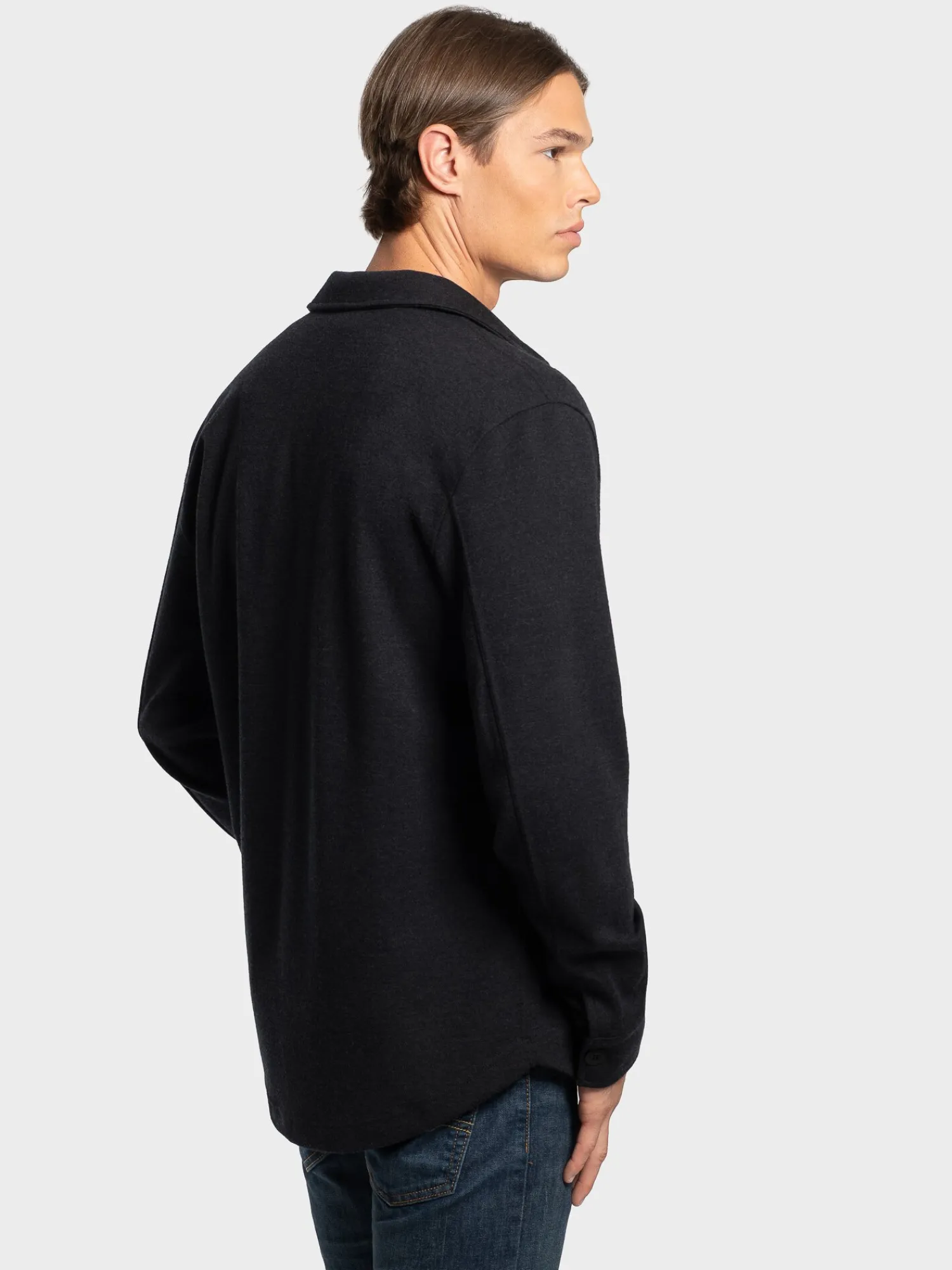 Sale Rewoolution LENDENFELD - polo 280 gr per uomo in colore nero